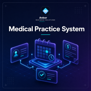 Medical practice booking and invoicing system product thumbnail